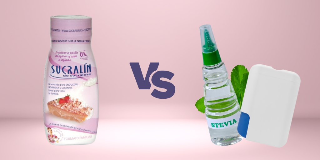 ¿Qué es mejor la sacarina o la stevia?
