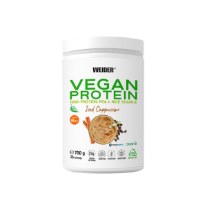 weider vegan protein cappuccino