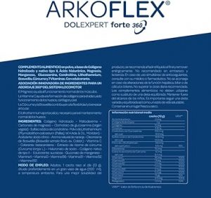 ingredientes activos arkoflex dolexpert forte